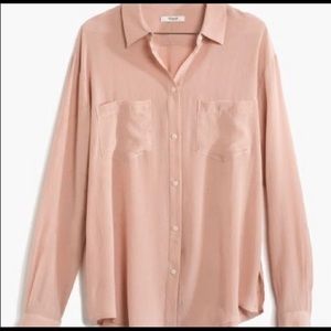Madewell silk top